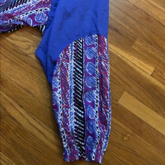 Nike Vintage Purple Windbreaker Jacket 10-12 - Picture 5 of 11